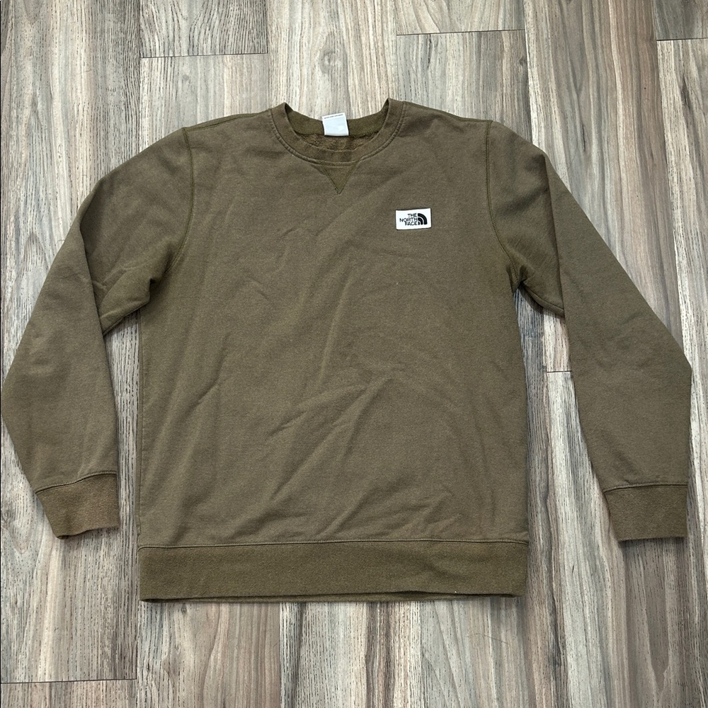 The North Face Men's Olive Crewneck Sweater